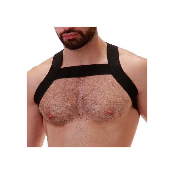 Harnais élastique Matt Noir