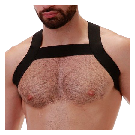 Harnais élastique Matt Noir