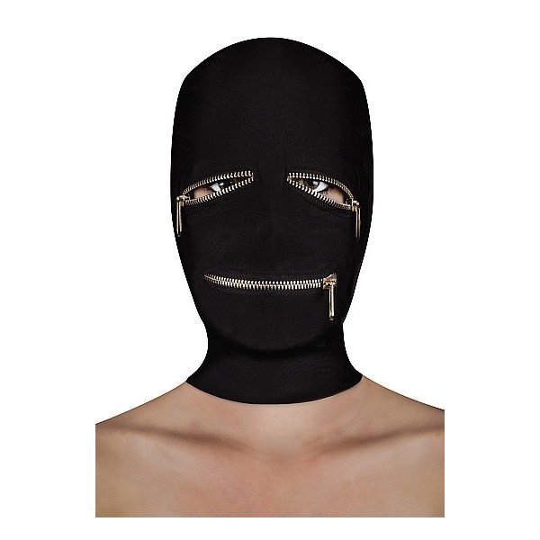 Cagoule SM noir avec fermetures
