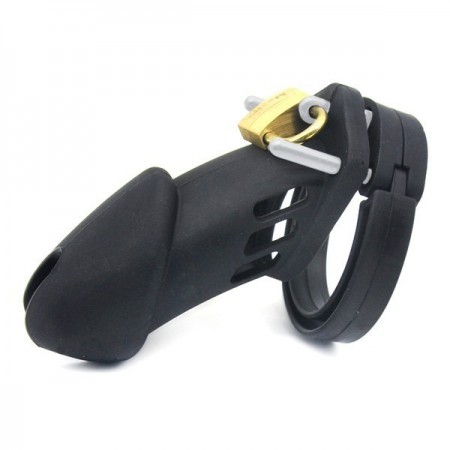 Cage de chasteté Silicone...