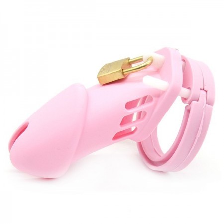 Cage de chasteté Silicone...