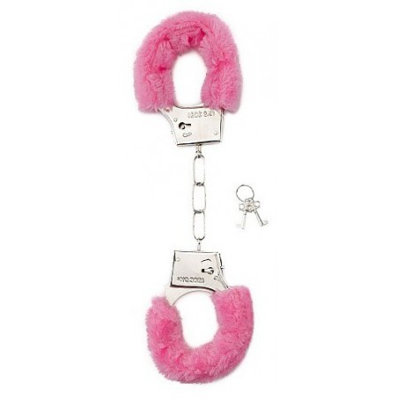 Menottes Furry Roses