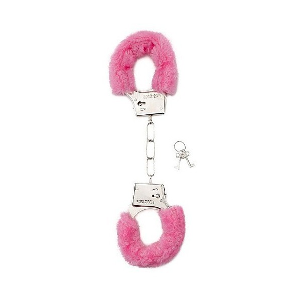 Menottes Furry Roses
