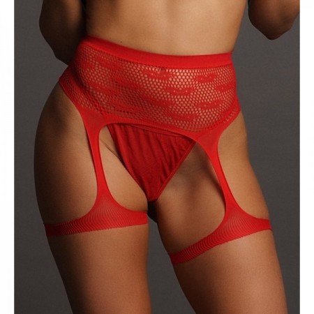 Porte-jarretelles Kiss - Rouge