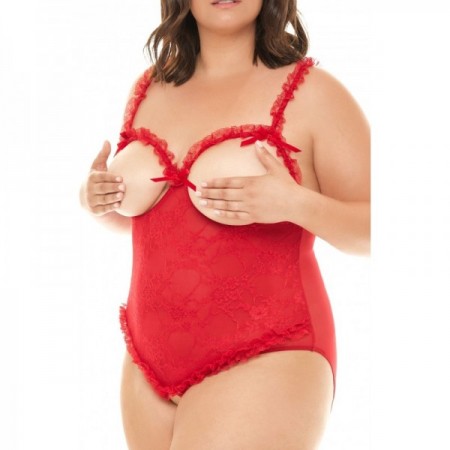 Body Dentelle Amber Rouge...