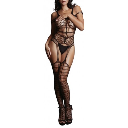 Combi sexy Shredded Noir